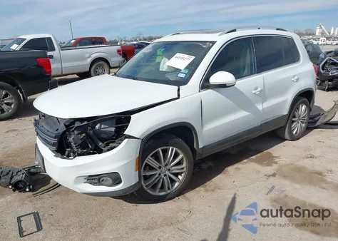 2014 Volkswagen Tiguan Sel из США, поврежденный, VIN WVGAV3AX7EW612909
